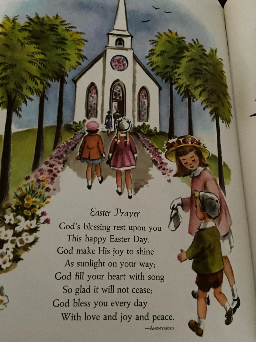 Vintage 1950s 50s 1st edition Cowboy Western horse horses Prayer Children Book
